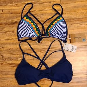 Brand NEW Sperry swim tops, 2pc pack!!!